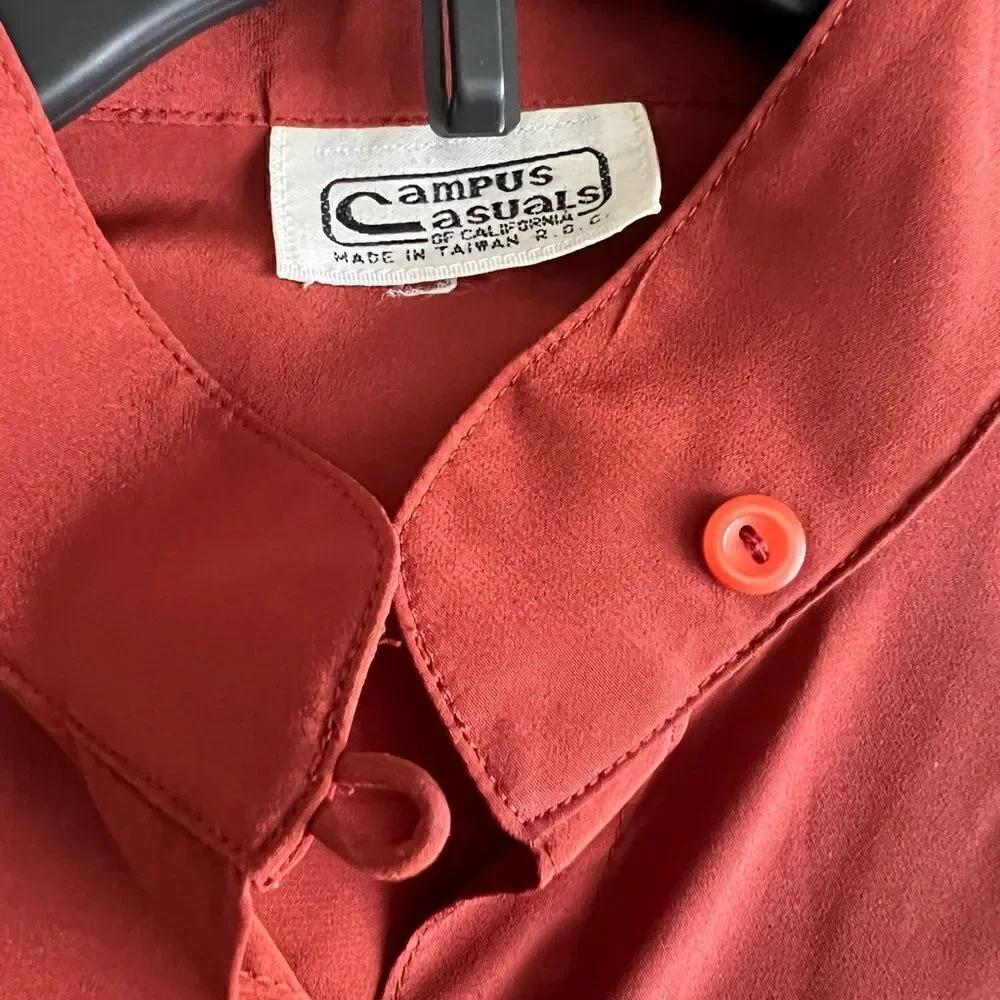 Campus Casuals Women blouse sz Xs - Picture 5 of 7